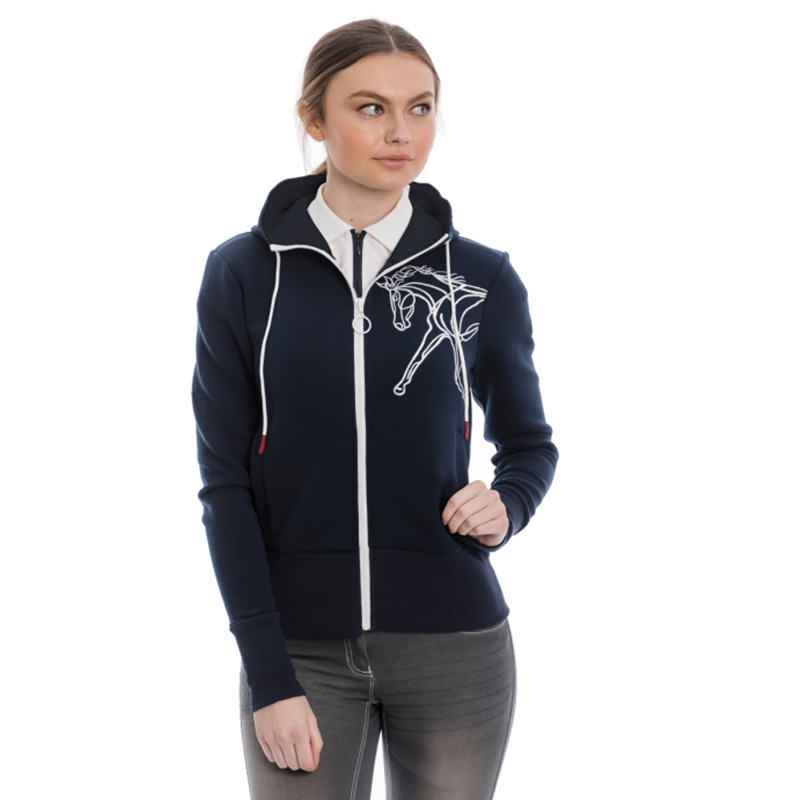 Horseware Flamboro Hoody - Navy-1